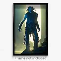 Pixel Art Poster - Murky Grotesque (8 Bit Psychedelic Trippy Video Game Print)