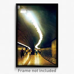 Pixel Art Poster - Underground Rio De Janeiro (8 Bit Video Game Print)