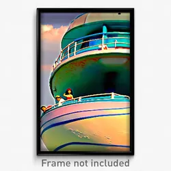 Pixel Art Poster - Dirty Cruise (8 Bit Psychedelic Trippy Video Game Print)