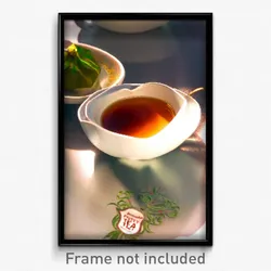 Pixel Art Poster - Tremendous Tea (8 Bit Psychedelic Trippy Video Game Print)