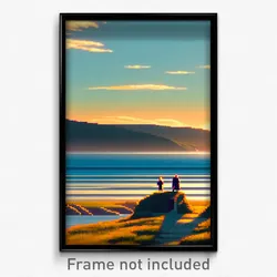 Pixel Art Poster - Modest Coast (8 Bit Psychedelic Trippy Video Game Print)