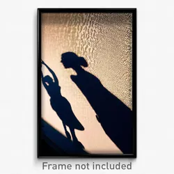 Pixel Art Poster - Huge Shadow (8 Bit Psychedelic Trippy Weird Video Game Print)