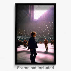 Pixel Art Poster - Great Meeting Place (8 Bit Psychedelic Video Game Print)