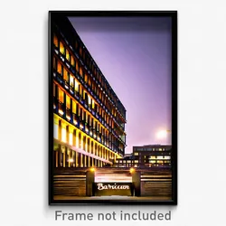 Pixel Art Poster - Original Barbican (8 Bit Psychedelic Trippy Video Game Print)