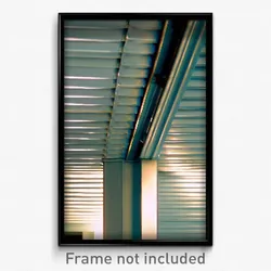 Pixel Art Poster - Plastic Eaves (8 Bit Psychedelic Trippy Video Game Print)