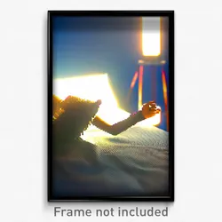 Pixel Art Poster - Buzzing Rest (8 Bit Psychedelic Trippy Video Game Print)