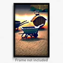 Pixel Art Poster - Spotted Barrow (8 Bit Psychedelic Trippy Video Game Print)