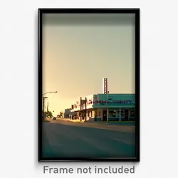Pixel Art Poster - Normal County (8 Bit Psychedelic Trippy Video Game Print)