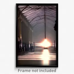 Pixel Art Poster - Basic Thoroughfare (8 Bit Psychedelic Video Game Print)