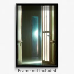 Pixel Art Poster - Subtle Door (8 Bit Psychedelic Trippy Weird Video Game Print)