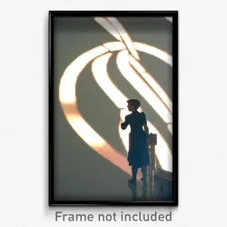 Pixel Art Poster - Puzzling Domain (8 Bit Psychedelic Trippy Video Game Print)