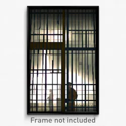 Pixel Art Poster - Familiar Prison (8 Bit Psychedelic Trippy Video Game Print)