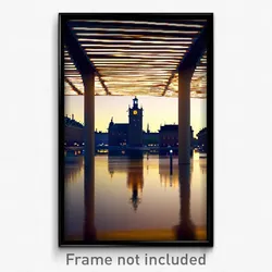 Pixel Art Poster - Complicated Stockholm (8 Bit Psychedelic Video Game Print)