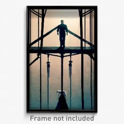 Pixel Art Poster - Admirable Gallows (8 Bit Psychedelic Trippy Video Game Print)