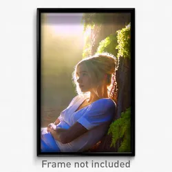 Pixel Art Poster - Natural Rest (8 Bit Psychedelic Trippy Video Game Print)