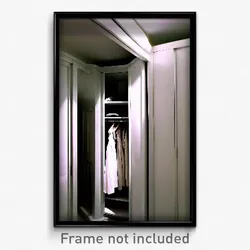 Pixel Art Poster - Spotless Closet (8 Bit Psychedelic Trippy Video Game Print)