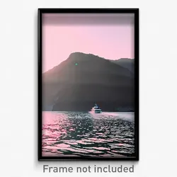 Pixel Art Poster - Impeccable Inlet (8 Bit Psychedelic Trippy Video Game Print)