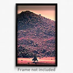 Pixel Art Poster - Massive Heap (8 Bit Psychedelic Trippy Video Game Print)