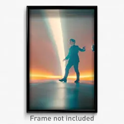 Pixel Art Poster - Superficial Esplande (8 Bit Psychedelic Video Game Print)