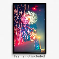 Pixel Art Poster - Unimaginable Fourth Of July (8 Bit Video Game Print)