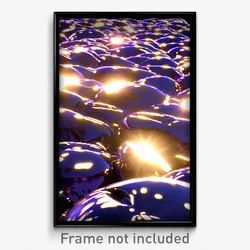 Pixel Art Poster - Glossy Dump (8 Bit Psychedelic Trippy Weird Video Game Print)