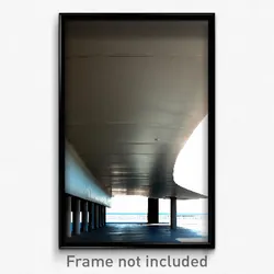 Pixel Art Poster - Huge Overhang (8 Bit Psychedelic Trippy Video Game Print)