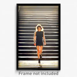 Pixel Art Poster - Rich Steps (8 Bit Psychedelic Trippy Weird Video Game Print)