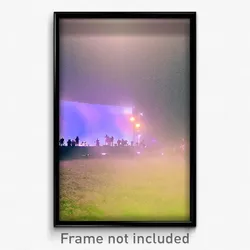 Pixel Art Poster - Unnatural Movie Festival (8 Bit Psychedelic Video Game Print)