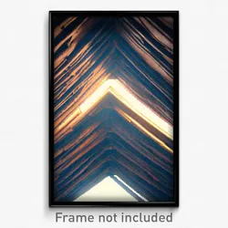 Pixel Art Poster - Cavernous Overhang (8 Bit Psychedelic Video Game Print)
