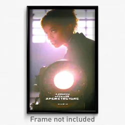 Pixel Art Poster - Admired Aperture (8 Bit Psychedelic Trippy Video Game Print)