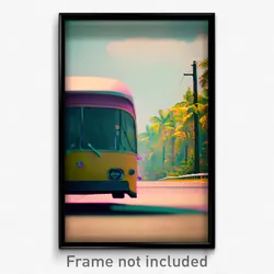 Pixel Art Poster - Mellow Pass (8 Bit Psychedelic Trippy Weird Video Game Print)