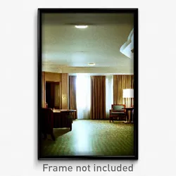 Pixel Art Poster - Muted Hotel (8 Bit Psychedelic Trippy Weird Video Game Print)