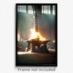Pixel Art Poster - Tremendous Forge (8 Bit Psychedelic Trippy Video Game Print)
