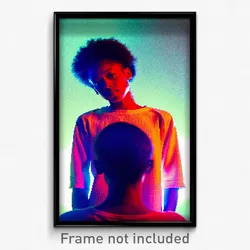 Pixel Art Poster - Treasured Ego Death (8 Bit Psychedelic Video Game Print)