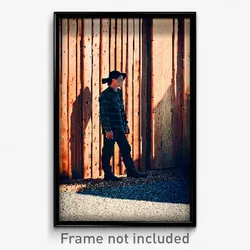 Pixel Art Poster - Humble Lumber Yard (8 Bit Psychedelic Video Game Print)