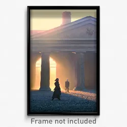 Pixel Art Poster - Important Demesne (8 Bit Psychedelic Trippy Video Game Print)
