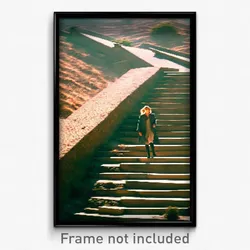 Pixel Art Poster - Dry Stair (8 Bit Psychedelic Trippy Weird Video Game Print)