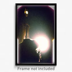 Pixel Art Poster - Dark Tableau (8 Bit Psychedelic Trippy Video Game Print)