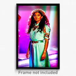 Pixel Art Poster - Bright Dais (8 Bit Psychedelic Trippy Weird Video Game Print)