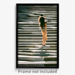 Pixel Art Poster - Impeccable Steps (8 Bit Psychedelic Trippy Video Game Print)