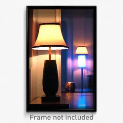 Pixel Art Poster - Well Made Lamp (8 Bit Psychedelic Trippy Video Game Print)