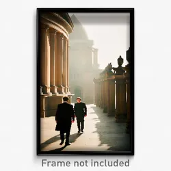Pixel Art Poster - Elegant Earldom (8 Bit Psychedelic Trippy Video Game Print)