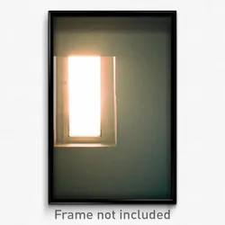 Pixel Art Poster - Simple Window (8 Bit Psychedelic Trippy Video Game Print)