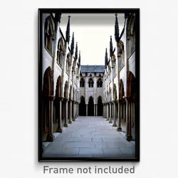 Pixel Art Poster - Smooth Cloister (8 Bit Psychedelic Trippy Video Game Print)
