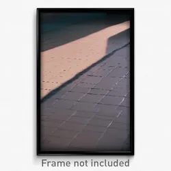 Pixel Art Poster - Lonely Tile (8 Bit Psychedelic Trippy Weird Video Game Print)