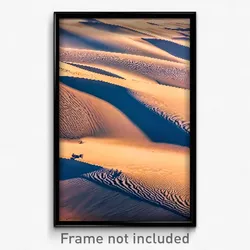 Pixel Art Poster - Stupendous Dunes (8 Bit Psychedelic Trippy Video Game Print)