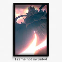 Pixel Art Poster - Complex Protectorate (8 Bit Psychedelic Video Game Print)