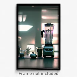 Pixel Art Poster - Stark Blender (8 Bit Psychedelic Trippy Video Game Print)