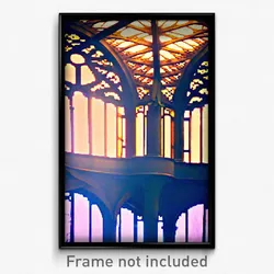 Pixel Art Poster - Harmonious Rookery (8 Bit Psychedelic Video Game Print)
