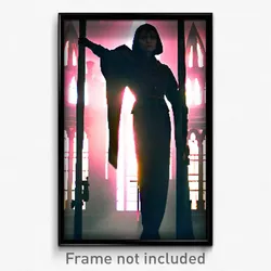 Pixel Art Poster - Mysterious Lancet (8 Bit Psychedelic Trippy Video Game Print)